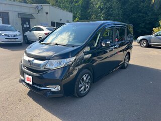 2015 Honda Stepwgn Spada V, чёрный, 1885000 рублей, вид 1