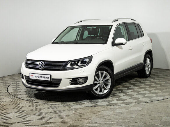 2012 Volkswagen Tiguan I Рестайлинг, белый, 1199585 рублей