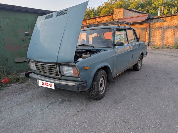 2004 Lada (ВАЗ) 2107, синий, 150000 рублей