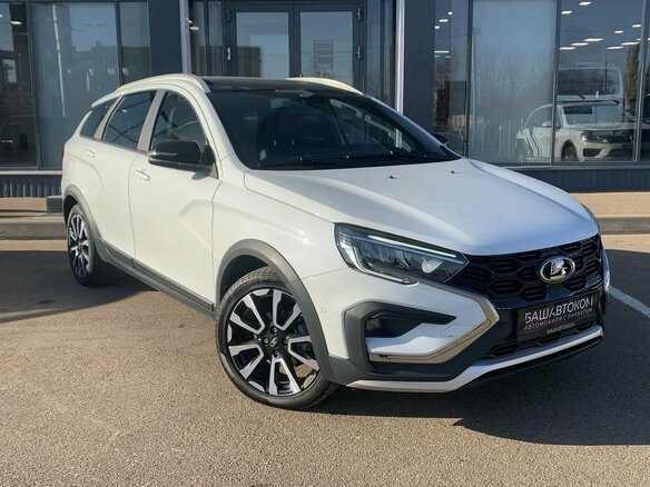 2025 Lada (ВАЗ) Vesta SW Cross I Рестайлинг (NG), белый, 1920000 рублей