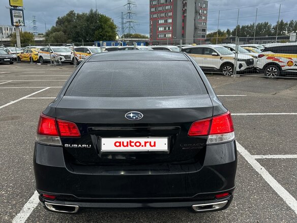 2010 Subaru Legacy V, чёрный, 670000 рублей - вид 9