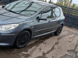 2007 Peugeot 307 I Рестайлинг, серый, 310000 рублей, вид 2