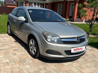 2009 Opel Astra GTC H Рестайлинг, серебристый, 630000 рублей, вид 1