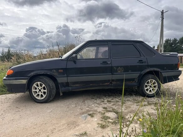 2007 Lada (ВАЗ) 2115, серый, 87000 рублей - вид 3