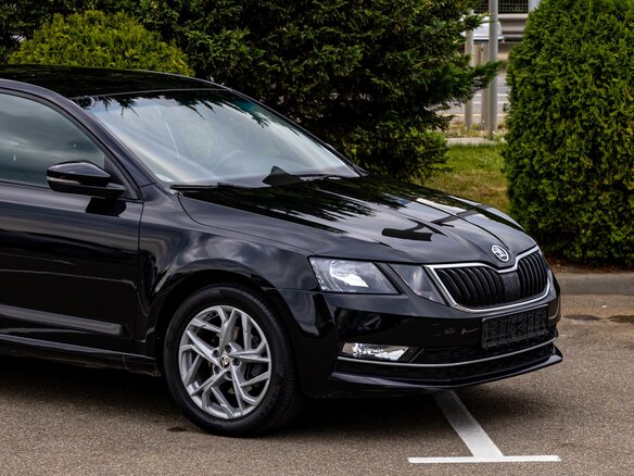 2017 Skoda Octavia III (A7) Рестайлинг, чёрный - вид 7