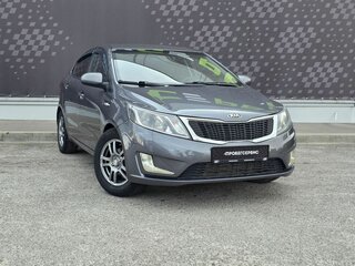 2014 Kia Rio III, серый, 830000 рублей, вид 3