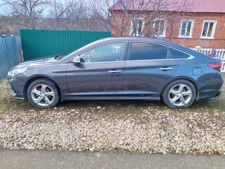 2018 Hyundai Sonata VII (LF) Рестайлинг, серый, 1699000 рублей, вид 2