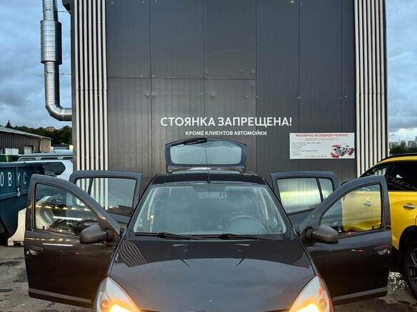 2010 Renault Sandero I, серый - вид 1