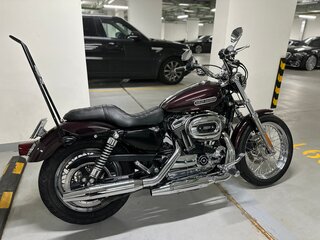 2007 Harley-Davidson Sportster 1200, красный, 660000 рублей, вид 2