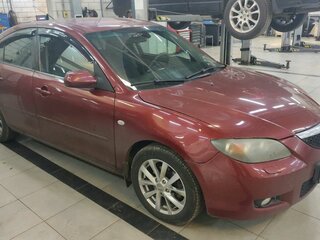 2008 Mazda 3 I (BK) Рестайлинг, красный, 779000 рублей, вид 3