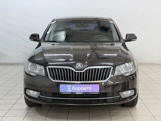 2013 Skoda Superb DSG II Рестайлинг, коричневый, 839000 рублей, вид 3