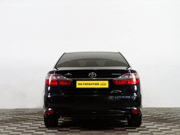 2016 Toyota Camry VII (XV50) Рестайлинг, чёрный - вид 4