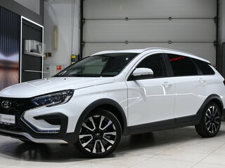 2025 Lada (ВАЗ) Vesta SW Cross I Рестайлинг (NG), белый, 1525000 рублей, вид 3