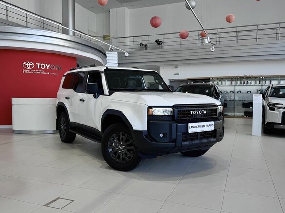 2024 Toyota Land Cruiser Prado 250 Series, белый, 10500000 рублей