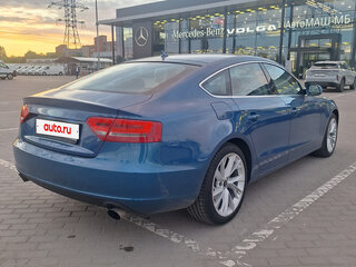 2010 Audi A5 I (8T), синий, 1530000 рублей, вид 5