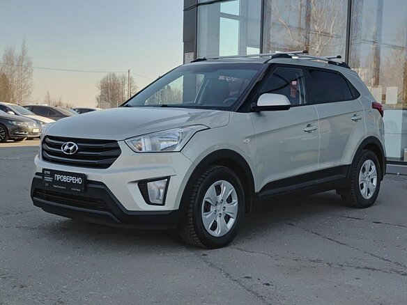2020 Hyundai Creta I Рестайлинг, бежевый, 1865000 рублей