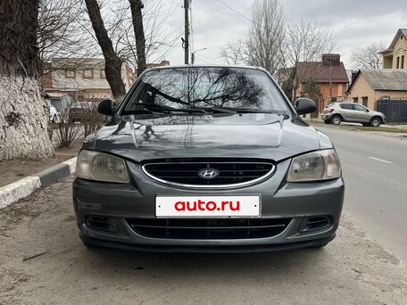 2007 Hyundai Accent ТагАЗ II, серый, 260000 рублей, вид 3