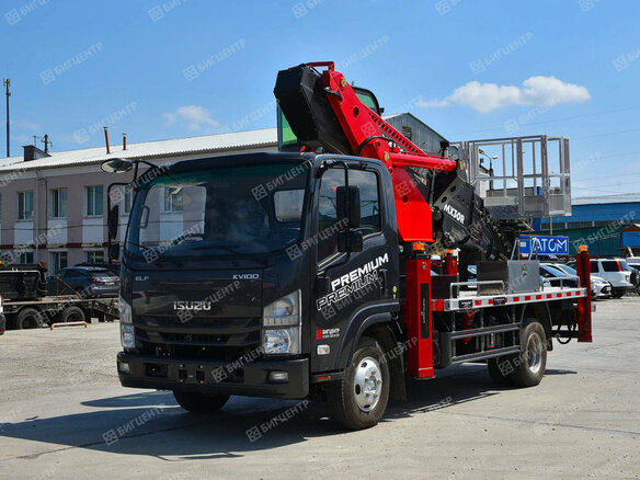 2026 Isuzu Автовышки, чёрный, 6999999 рублей