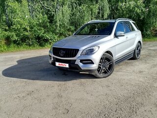 2012 Mercedes-Benz M-Класс 350 III (W166), серебристый, 2400000 рублей, вид 2