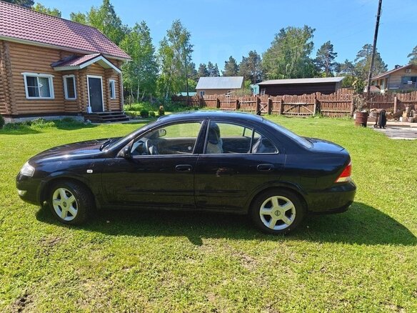 2009 Nissan Almera Classic I, чёрный, 590000 рублей - вид 4