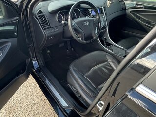2012 Hyundai Sonata VI (YF), чёрный, 1000000 рублей, вид 4