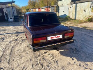 2011 Lada (ВАЗ) 2107, пурпурный, 100000 рублей, вид 4