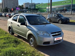 2008 Chevrolet Aveo I Рестайлинг, серебристый, 395000 рублей, вид 1