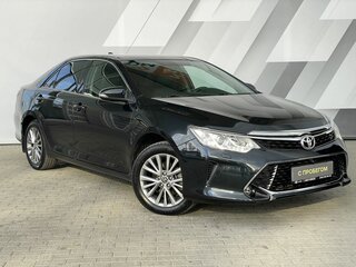 2016 Toyota Camry VII (XV50) Рестайлинг, серый, 2099000 рублей, вид 3