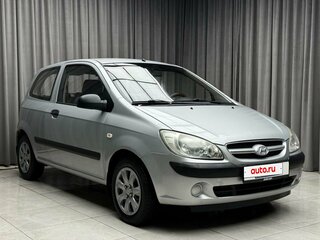 2007 Hyundai Getz I Рестайлинг, серебристый, 379000 рублей, вид 3