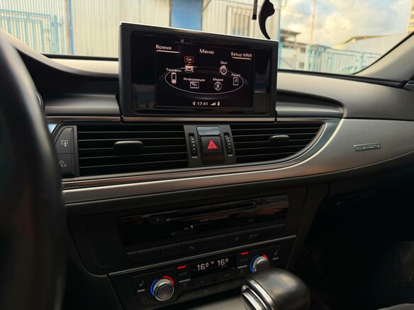 2011 Audi A6 IV (C7), чёрный, 1750000 рублей - вид 15