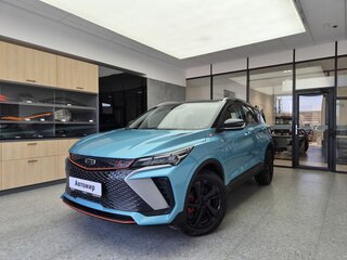 2023 Geely Coolray (Binyue Cool) I Рестайлинг, синий, 2050000 рублей, вид 1