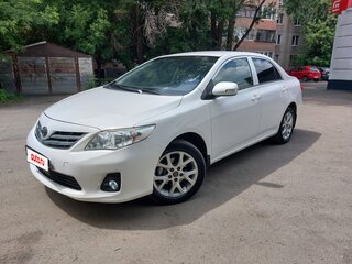 2012 Toyota Corolla X (E140, E150) Рестайлинг, белый, 785000 рублей, вид 1