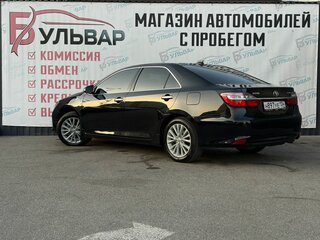 2017 Toyota Camry VII (XV50) Рестайлинг, чёрный, 2099000 рублей, вид 4