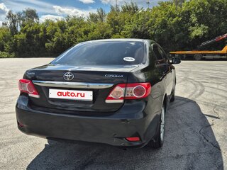 2012 Toyota Corolla X (E140, E150) Рестайлинг, чёрный, 1400000 рублей, вид 4