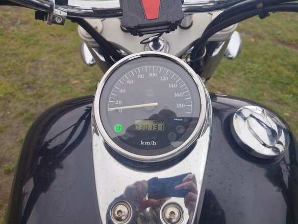 2005 Honda Shadow 750, чёрный, 500000 рублей - вид 5