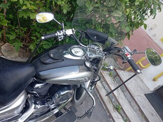 2004 Yamaha XVS1100, серебристый, 640000 рублей, вид 5