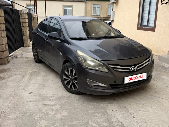 2016 Hyundai Solaris I Рестайлинг, серый, 550000 рублей - вид 1