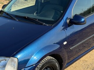 2008 Renault Logan I, синий, 320000 рублей, вид 5