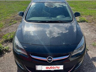 2013 Opel Astra J Рестайлинг, чёрный, 630000 рублей, вид 1