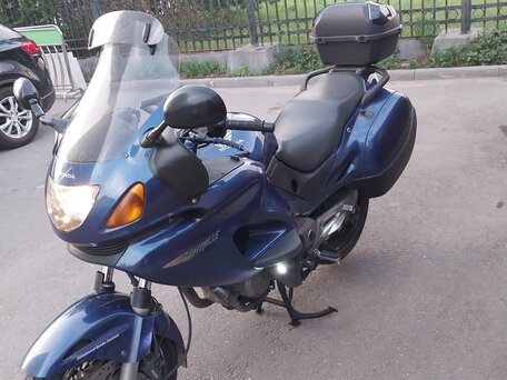 2003 Honda NT650V Deauville, синий, 280000 рублей, вид 4