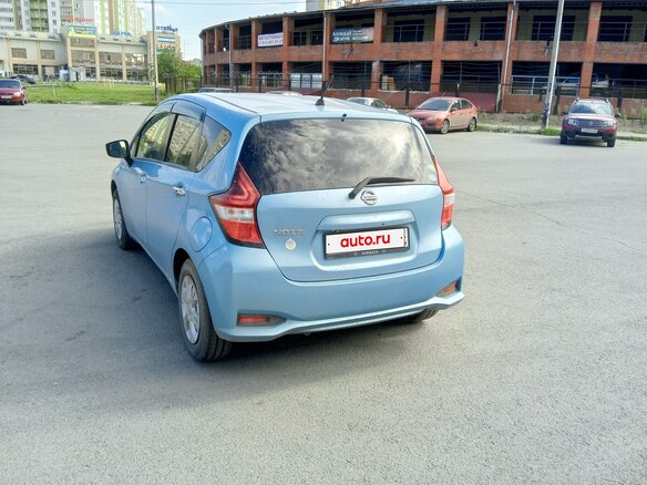 2016 Nissan Note II Рестайлинг, синий, 1100000 рублей - вид 3