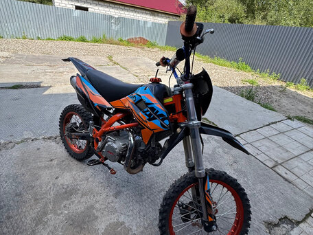 2025 Kayo Evolution YX140EM, оранжевый, 75000 рублей, вид 4