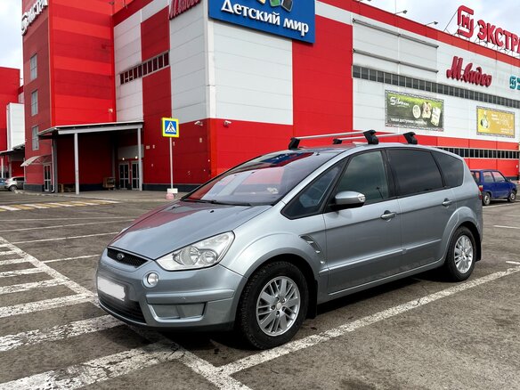 2008 Ford S-MAX I, серебристый, 920000 рублей