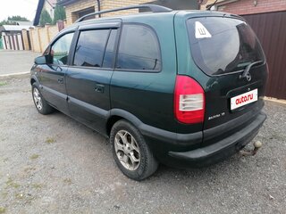 2004 Opel Zafira A Рестайлинг, зелёный, 480000 рублей, вид 4