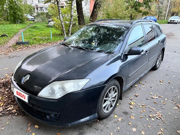 2008 Renault Laguna III, чёрный