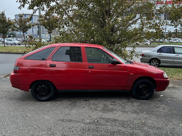2007 Lada (ВАЗ) 2112, красный - вид 2