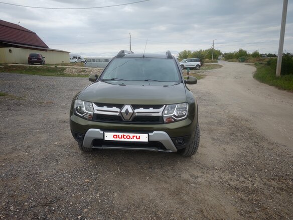 2016 Renault Duster I Рестайлинг, зелёный - вид 2
