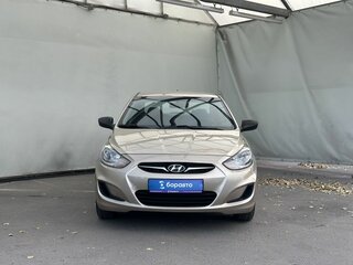 2011 Hyundai Solaris I, бежевый, 720000 рублей, вид 3