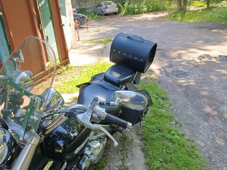 2004 Yamaha XVS400 Drag Star, чёрный, 345000 рублей, вид 3