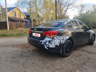 2012 Chevrolet Cruze I, чёрный, 320000 рублей, вид 4